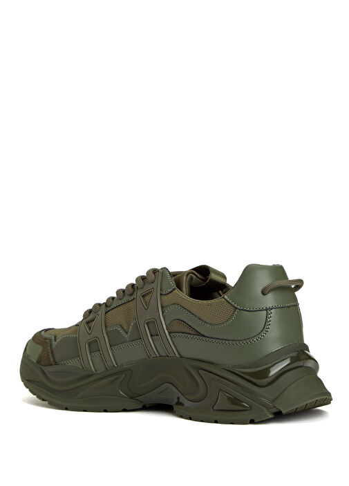Bellu Haki Erkek Sneaker - Görsel 4
