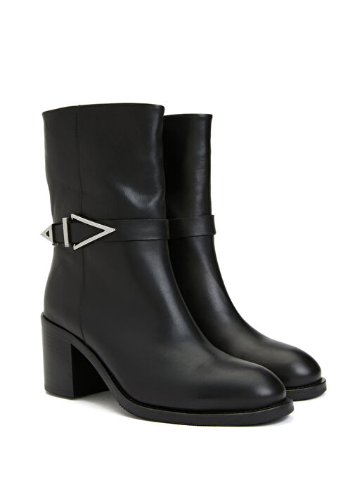 Divarese Divarese Siyah Kadın Deri Bot | Beymen Siyah - 3. görsel