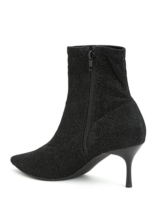 Siyah Kadın Desenli Bot - Görsel 4