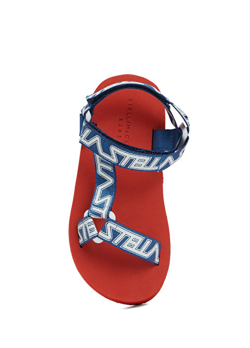 Çok Renkli Logo Baskılı Erkek Çocuk Sandalet - Görsel 5