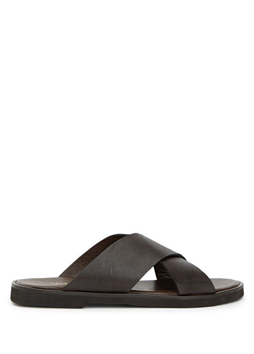 George Hogg Kahverengi George Hogg Rahat Erkek Günlük Deri Terlik