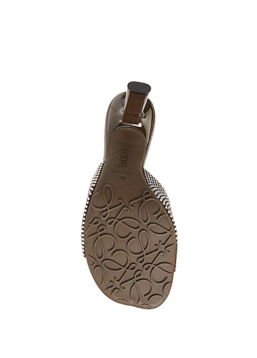 Petal Kahverengi Kadın Deri Terlik - Görsel 6