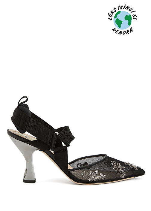 Beymen Reborn Siyah Beymen Reborn Fendi Topuklu Ayakkabı