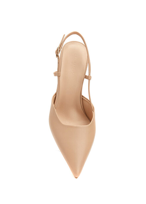 Network Network Nude Deri Topuklu Ayakkabı Beymen'de! Nude - 5. görsel