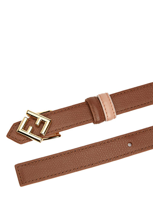 Fendi Tan Women's Leather Belt