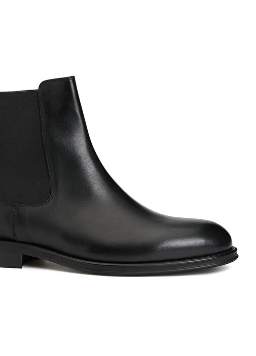 Siyah Erkek Deri Chelsea Bot - Görsel 7