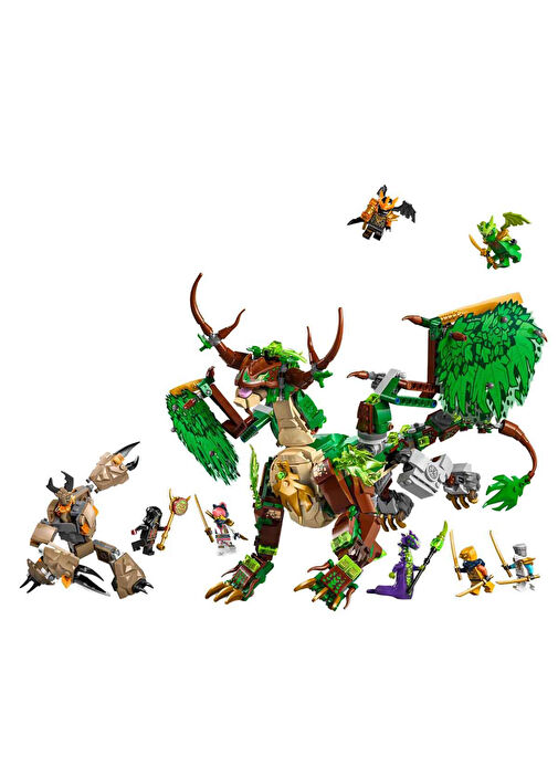 LEGO - Ninjago Yaşam Ejderhası 1050 Parça 9+ Yaş Minifigürlü Yapı