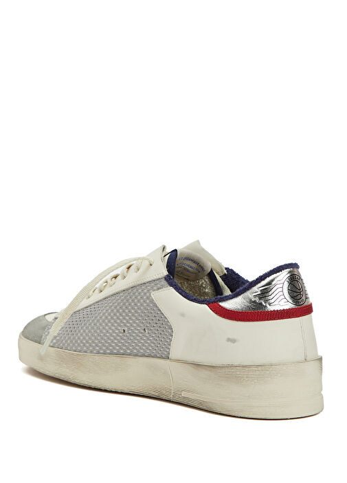 Stardan Beyaz Erkek Deri Sneaker - Görsel 4