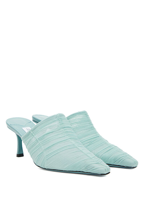 Turkuaz Kadın Terlik - Görsel 3