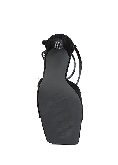 Siyah Bantlı Kadın Sandalet - Görsel 6
