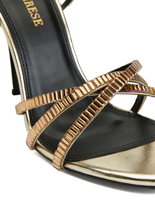Divarese Divarese Gold SANDALET Beymen'de! Gold - 7. görsel