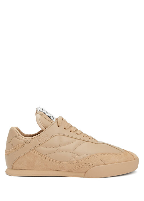Kick Bej Kadın Deri Sneaker - Görsel 2
