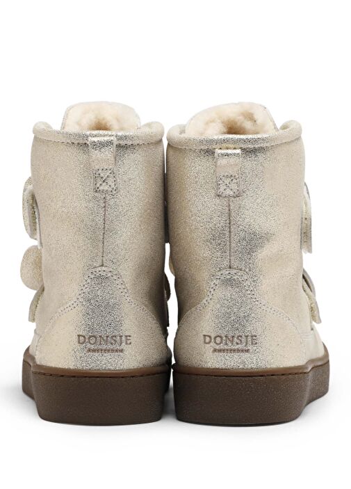 Isa Exclusive Silver Unisex Çocuk Deri Bot - Görsel 5