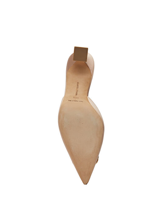 Manolo Blahnik Topuklu Terlik - Görsel 6