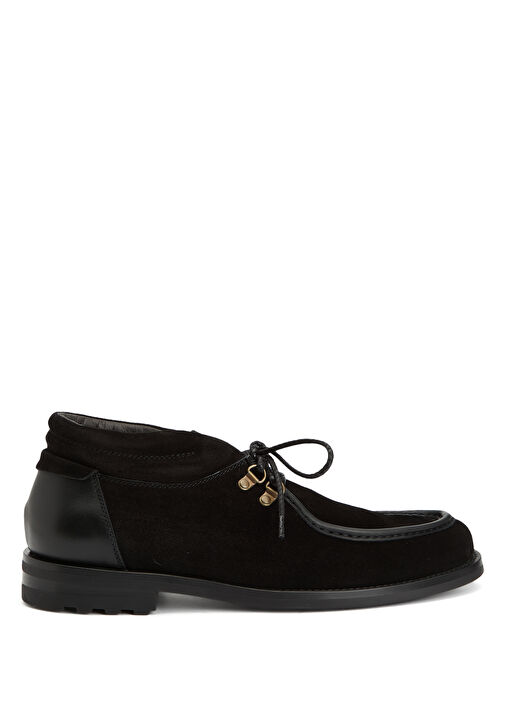 Siyah Erkek Deri Bot - Görsel 2