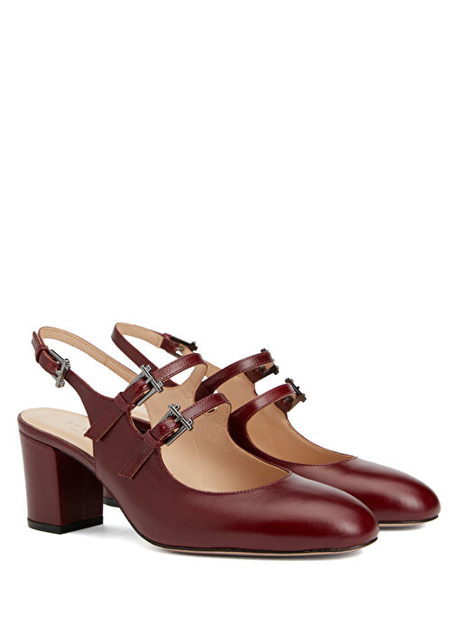 Bordo Deri Ayakkabı - Görsel 3