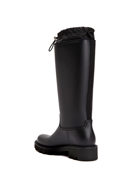 Siyah Kadın Yağmur Botu - Görsel 4