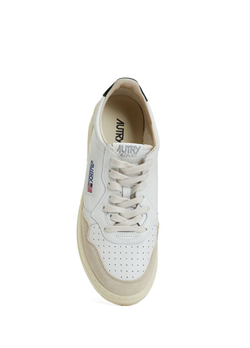 Medalist Beyaz Erkek Deri Sneaker - Görsel 5