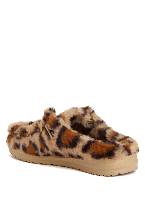 Wendy Leopar Desenli Kadın Terlik - Görsel 4