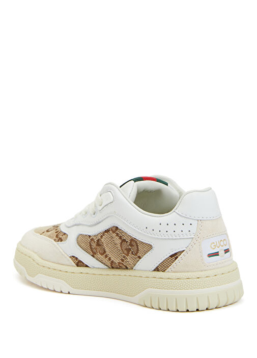 Kırık Beyaz Logolu Unisex Çocuk Sneaker - Görsel 4