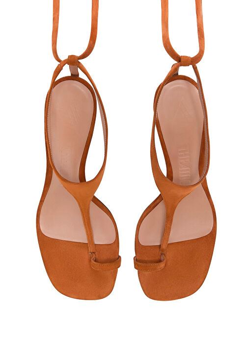 Taba Kadın Deri Sandalet - Görsel 3