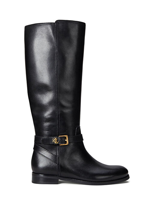 Siyah Kadın Deri Çizme - Görsel 2