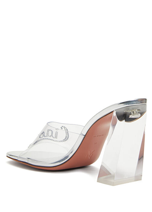 Bella Glass Şeffaf Kadın Terlik - Görsel 4