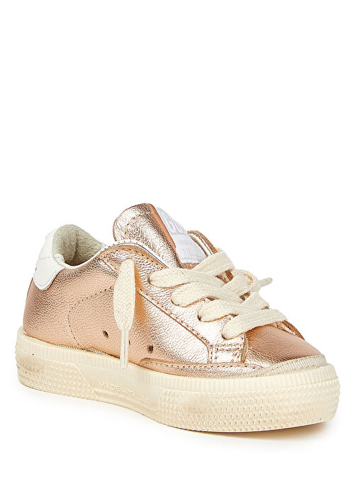 May Rose Gold Çocuk Deri Sneaker - Görsel 4