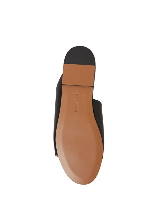 Signum Siyah Kadın Deri Terlik - Görsel 6