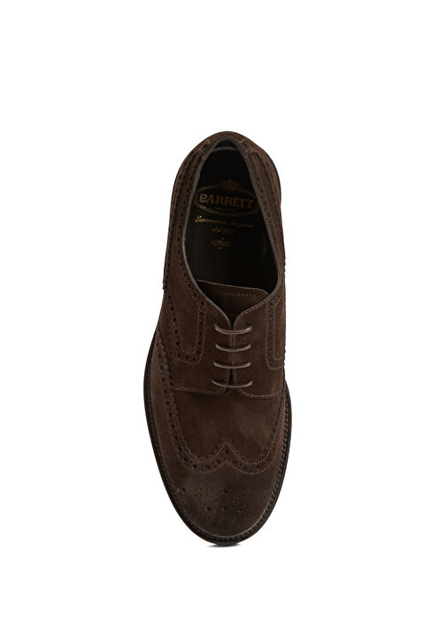 Koyu Kahverengi Erkek Süet Ayakkabı - Görsel 5