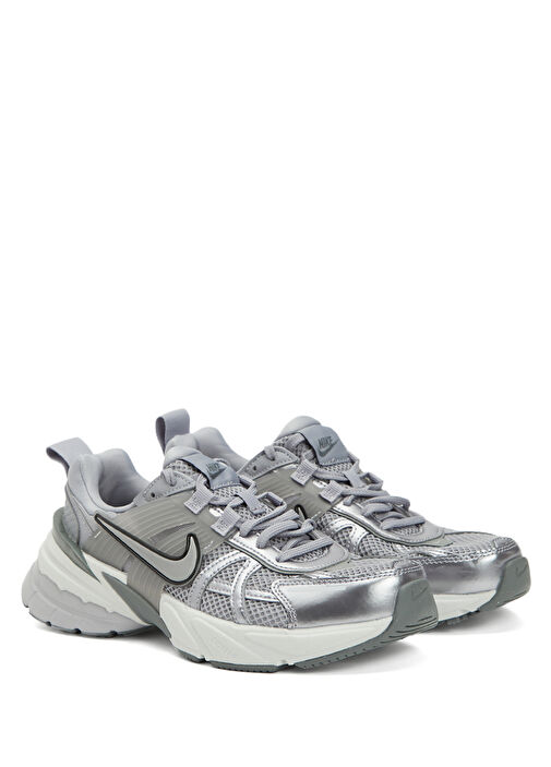 V2K Run Siyah Silver Kadın Sneaker - Görsel 3