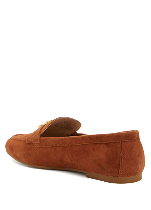 Taba Kadın Süet Loafer - Görsel 4