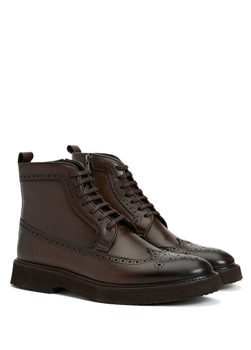 Kahverengi Erkek Deri Bot - Görsel 9