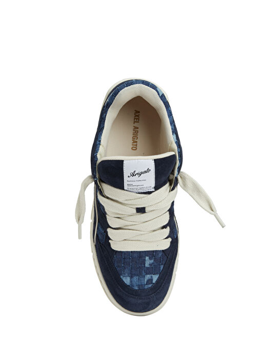 Area Lo Koyu Mavi Erkek Süet Sneaker - Görsel 5