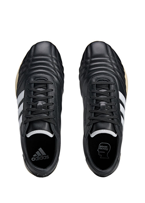 Techwondo Brain Dead Siyah Beyaz Deri Sneaker - Görsel 4