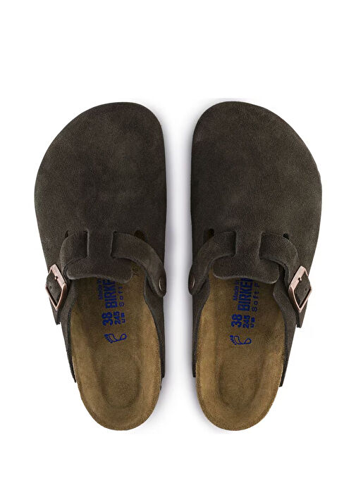 Boston SFB VL Koyu Kahverengi Erkek Süet Terlik - Görsel 5