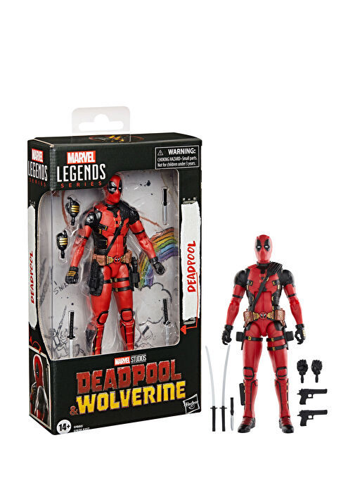 Marvel - Legends Deadpool & Wolverine Aksiyon Figürü - Çok Renkli