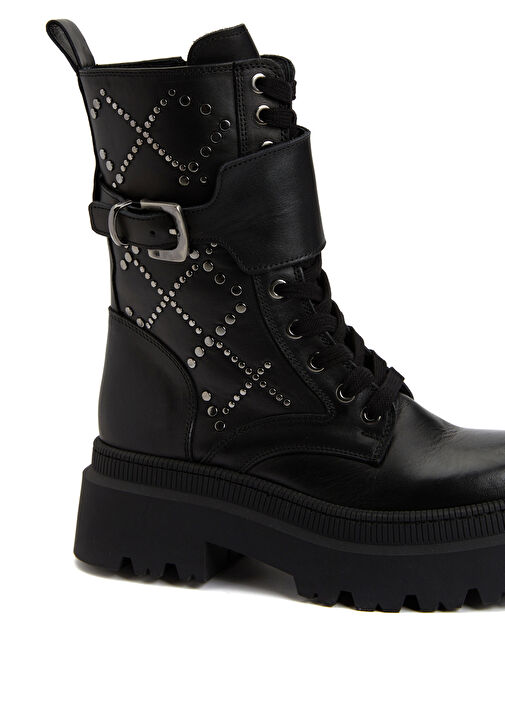 Divarese Divarese Siyah Kadın Deri Bot | Beymen Siyah - 7. görsel