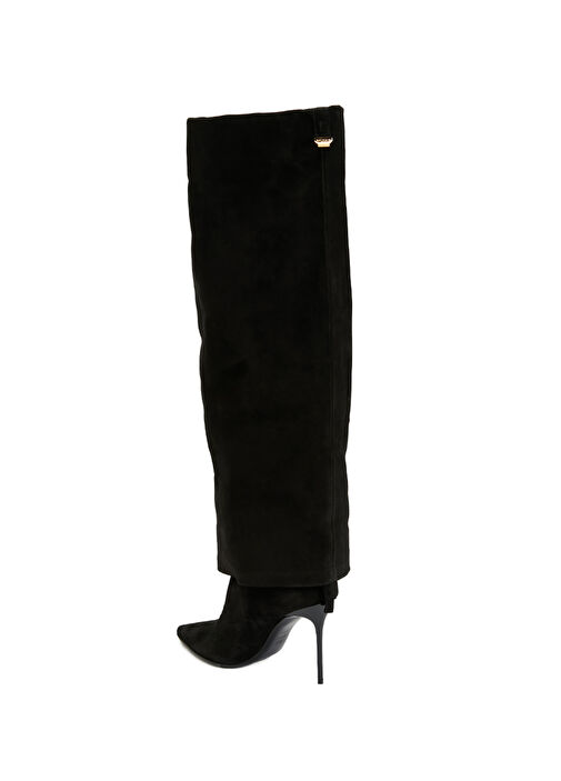 Ariel Siyah Kadın Deri Çizme - Görsel 4