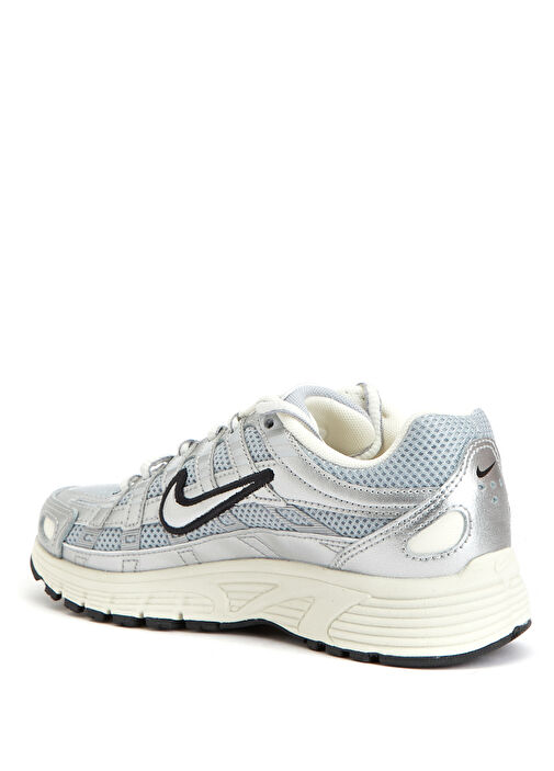 P-6000 Siyah Gri Unisex Çocuk Sneaker - Görsel 4