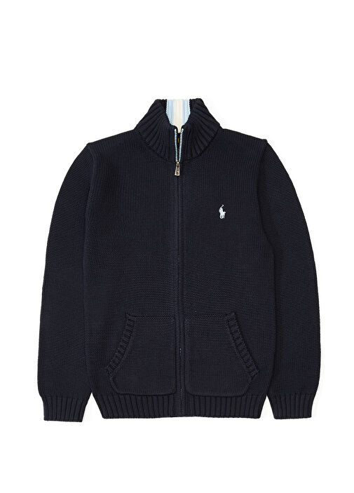 Navy Blue Boys Cardigan