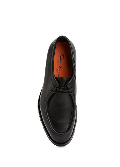 Siyah Erkek Deri Ayakkabı - Görsel 5