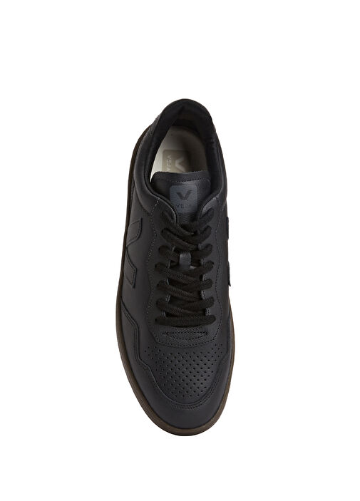 V-90 O.T Siyah Erkek Deri Sneaker - Görsel 5