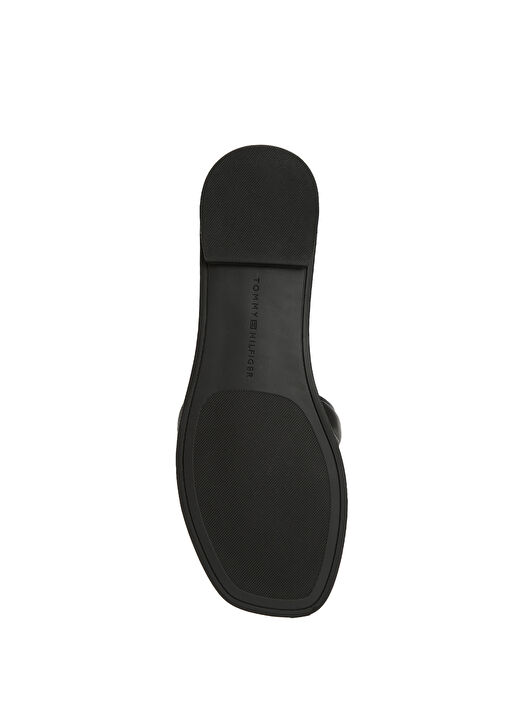 Siyah Kadın Deri Terlik - Görsel 6