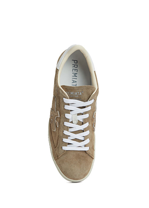 Steven 6221 Bej Erkek Süet Sneaker - Görsel 5