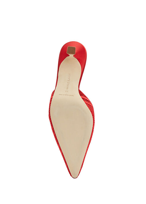 Manolo Blahnik Topuklu Terlik - Görsel 6