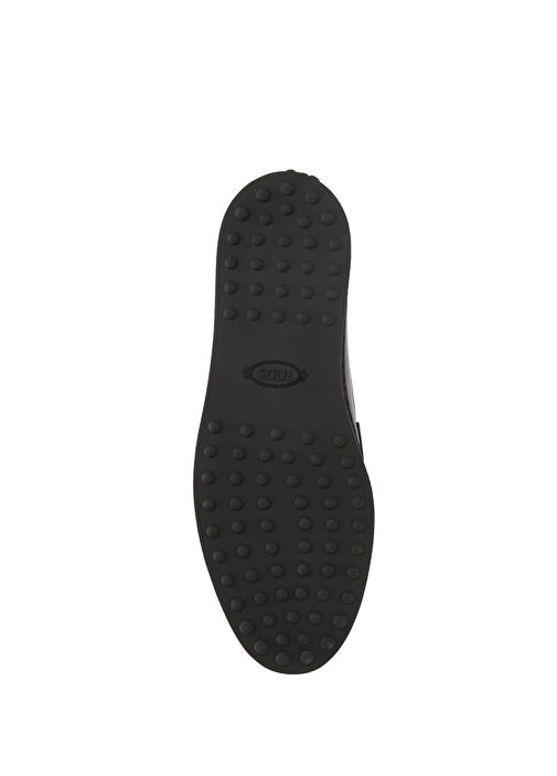 Siyah Kadın Deri Loafer - Görsel 6