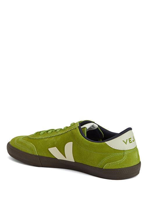Volley Yeşil Beyaz Erkek Süet Sneaker - Görsel 4