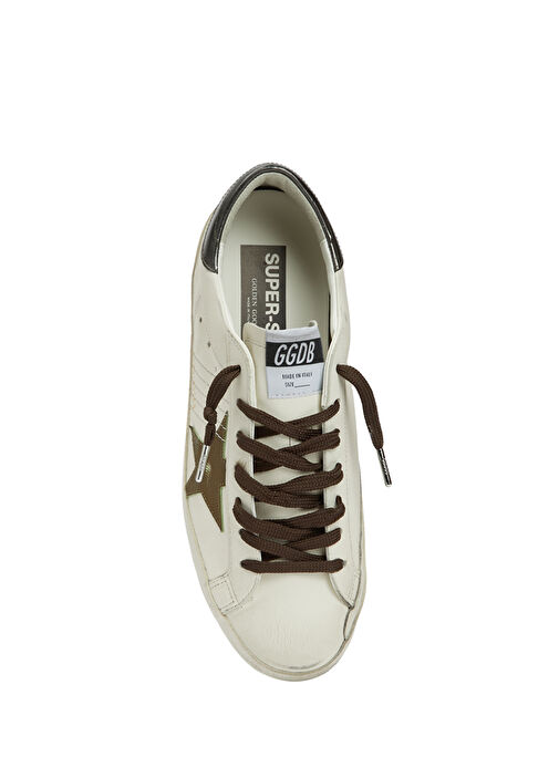 Golden Goose Golden Goose Super Star Beyaz Erkek Deri Sneaker Beymen'de! Beyaz - 5. görsel