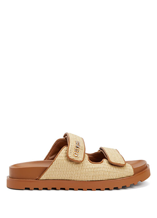 Fadelize Kahverengi Kadın Terlik - Görsel 2